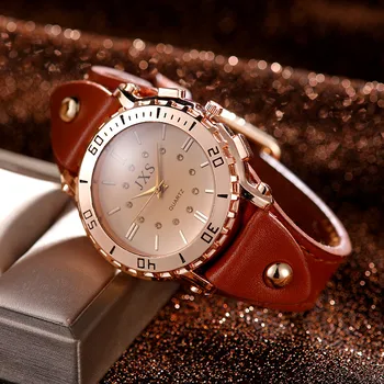 

Male Female Watch Quartz Men Watches High-end Blue Glass Life Waterproof Distinguished Wristwatches Ladies Girls Clock