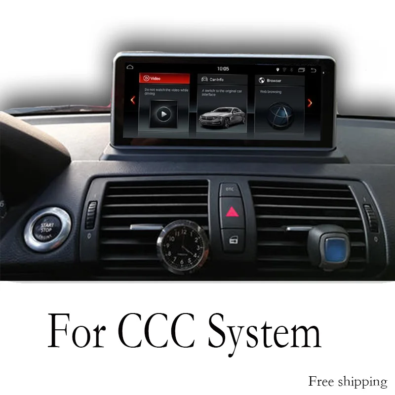 Liandlee Car Multimedia GPS Audio Radio Stereo For BMW 1 Series E81 E82 E87 E88 2004~2011 CarPlay TPMS For CCC System Navigation