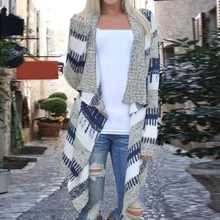 PUIMENTIUA Женский Повседневный мягкий легкий свитер с открытой передней частью, Свободный кардиган с длинным рукавом для женщин, осенне-зимний свитер