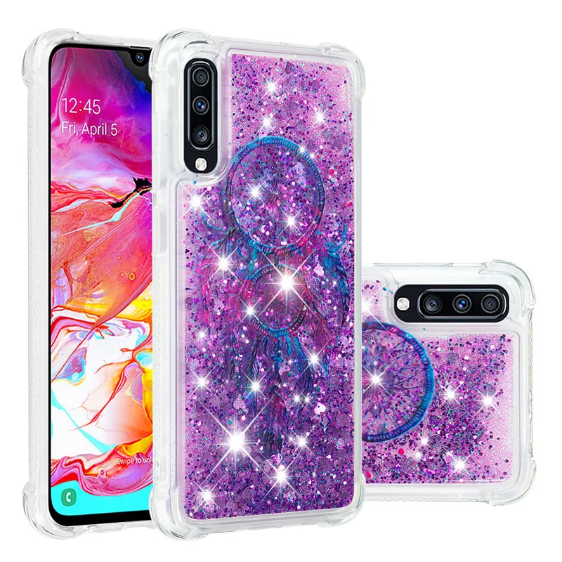 Блестящий Жидкий чехол для samsung Galaxy M30s A70 милый силиконовый бампер SM-A705FN/DSM A705FN/DS SM-A705MN SM-M307FN/DS