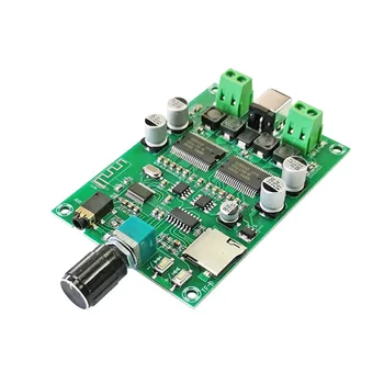 

TPA3116D2 digital power amplifier board module dual channel 2*50W stereo waveform amplifier gain adjustable