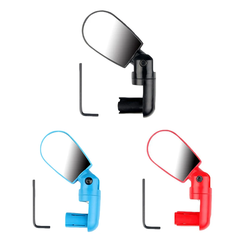 

Bicycle Rear Mirror Bike Handlebar End Mirrors Cycling Back Review Mirror For MTB Road Riding Racing Flexible Rearview Mirrors B