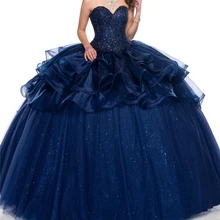 Сверкающие органзы халаты Бальные платья Цветочные аппликации Бисероплетение Кристаллы Полная длина бальное платье бальные платья