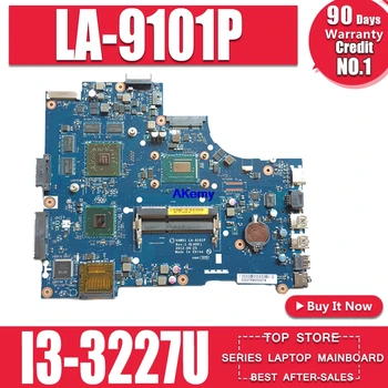 

Laptop motherboard For DELL Inspiron 15R 3521 5521 I3-3227U Mainboard CN-0K9PG1 0K9PG1 VAW01 LA-9101P SR0XF 216-0842000