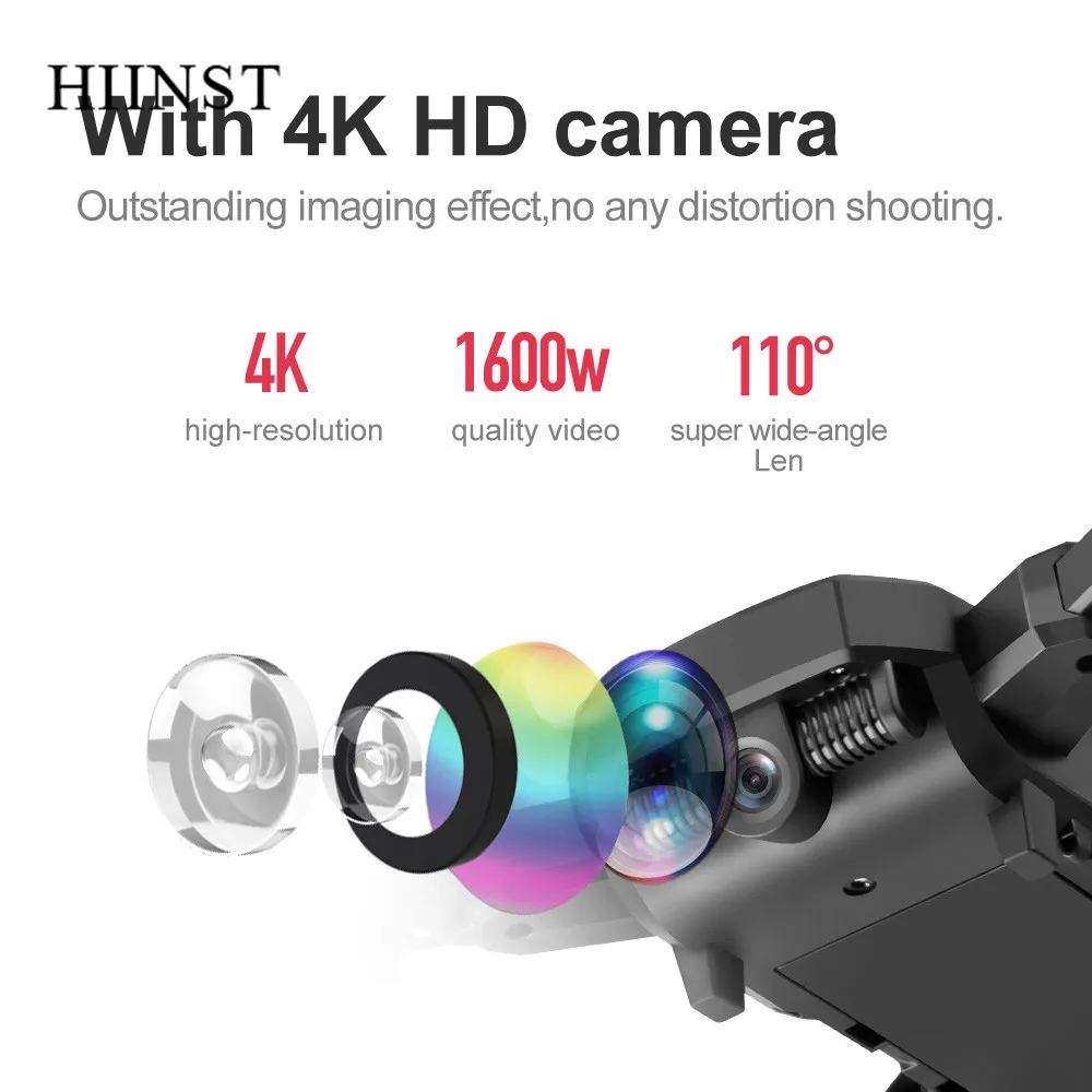 Hiinst 2,4G мини складные самолеты Wifi FPV 4CH камера Квадрокоптеры Дрон Электрический aude удерживающий приложение дистанционное управление RC вертолет