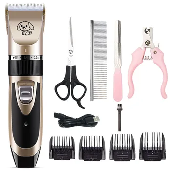

Pet Hair Clipper Rechargeable Electric Cat Dog Hair Trimmer Shavers Hair Cutter Cat Grooming Machine Electric Scissor Clipper