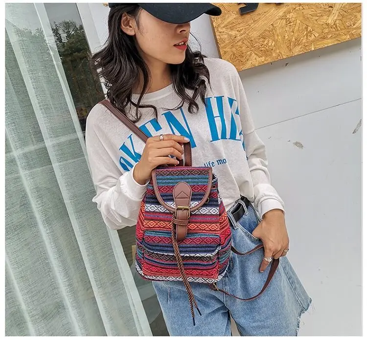 bohemian backpack bag bags women's backpacks women shoulders bag purses (34)