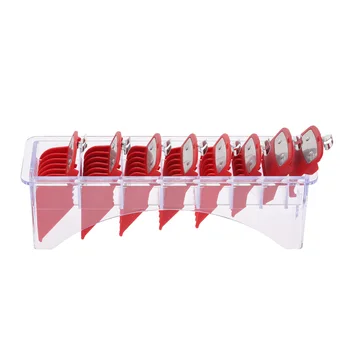 

Rectangular Plastic Blade Organizer for 8 Blades Storage Case Rack Clipper Comb Holder