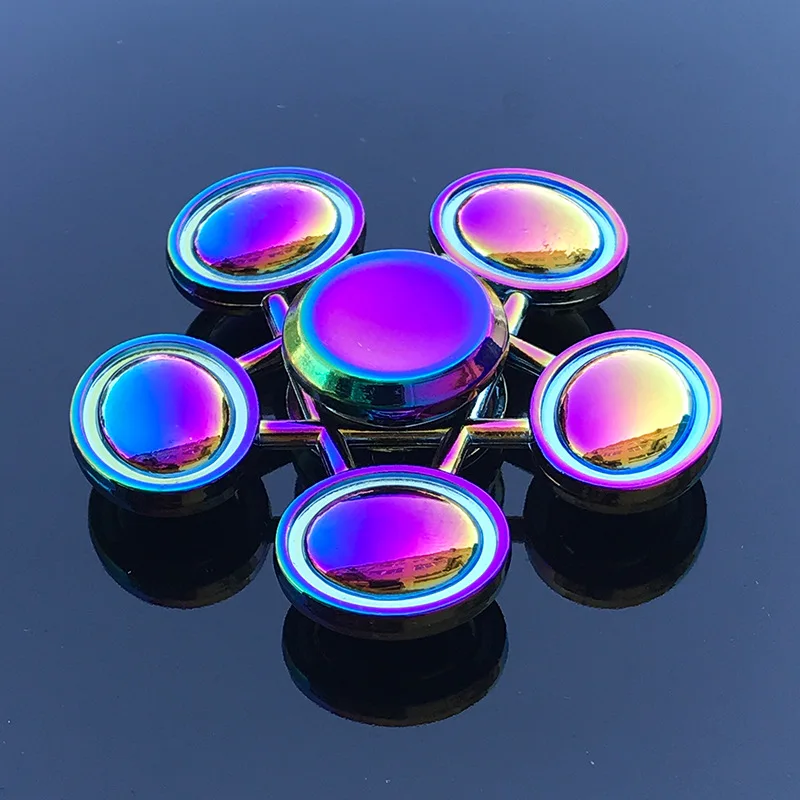 Defense Tactical Spiderman Cupid Snowflake Fidget Spinner EDC Hand Spinners Autism ADHD Kids Christmas Gifts Metal Spinners