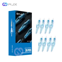 20PCS DragonHawk WJX Tattoo Cartridge Needles Sterilized M Permanent Makeup Tattoo Machine Pen Magnum Needles Supplies