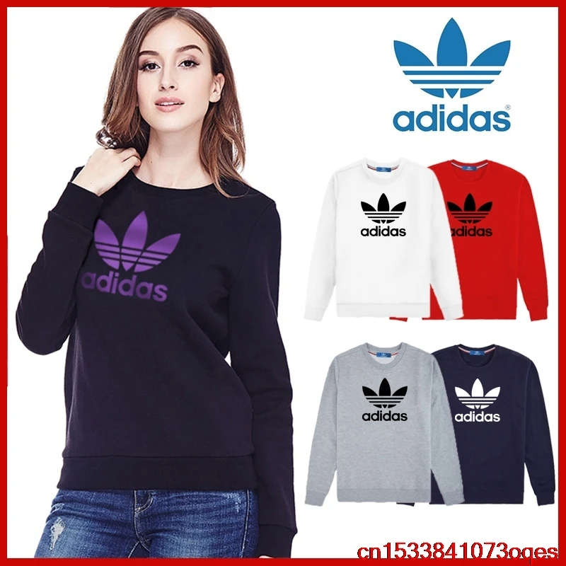 

Adidas- High Quality New Original Brand Hoodies Women Fashion Sweatshirts 100% Cotton Women's Hoodie 2AD16