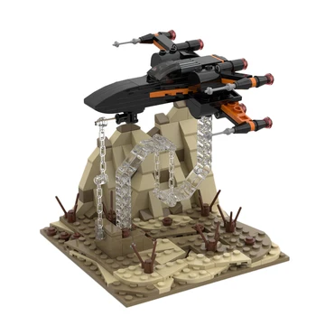 

271Pcs MOC Anti-Gravity Building Blocks Toy Tension Balance X-Wing Fighter Model Blocks Assembly Toys Children Gifts