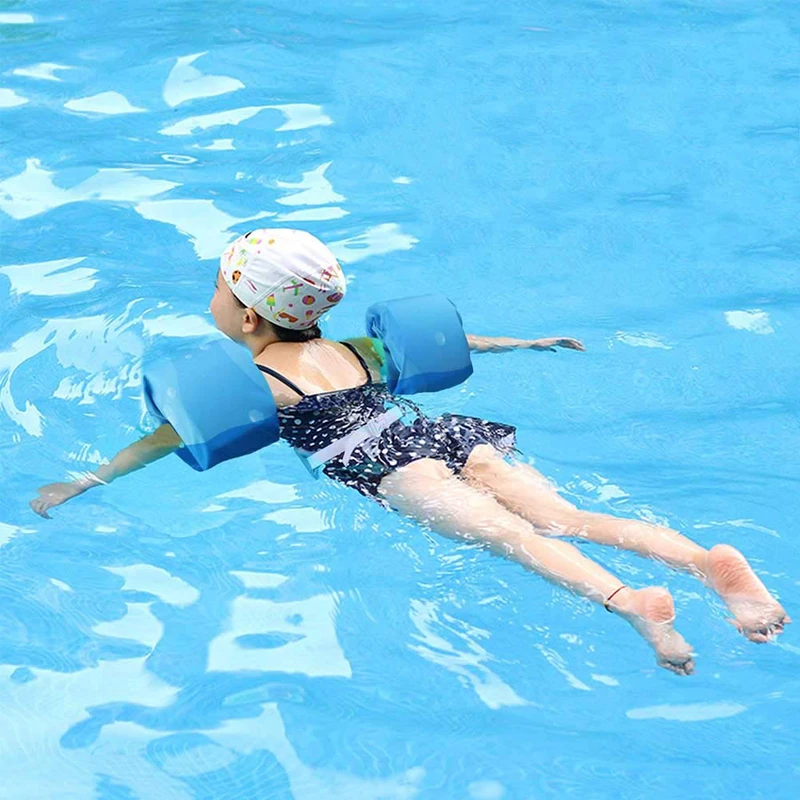 Обучение плавучий рукав Пена спасательный круг плавучий жилет синий маленький краб детская Спасательная куртка купальник детская одежда