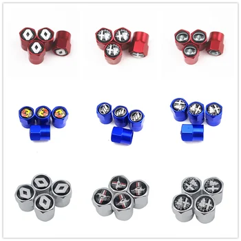 

100pcs Car Tire Valve Caps Air Tyre Stems Cover for Renault bmw audi lada skoda mazda ford fiat VOLVO Renault Megane Accessories