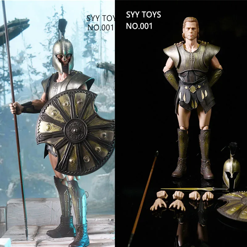 SYY TOYS NO.001 1/6 Scale Collectible Greek Warrior Male Soldier 12" Full Set Action Figure Model for Fans Gifts | Игрушки и хобби