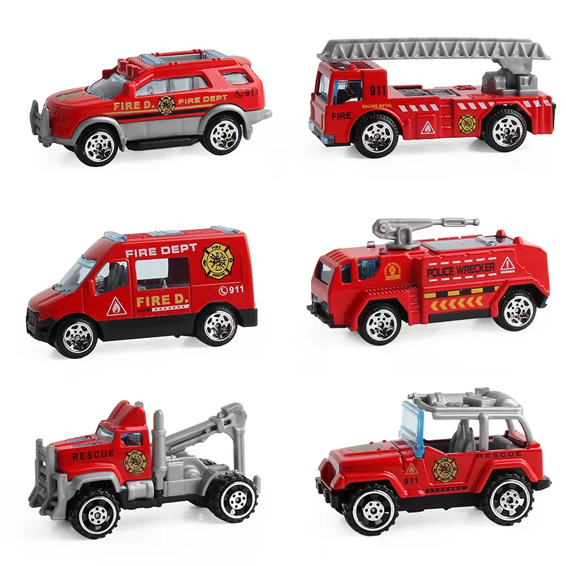 

Alloy Engineering Vehicle Excavator Sliding Alloy Car Model Children Mini Set Alloy Engineering Vehicle Decoration
