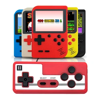 

2020 Built-In 400 Games New Portable Handheld Game Players Retro Game Console Support 2 Player 8-Bit 3.0 Inch for Kids Gift