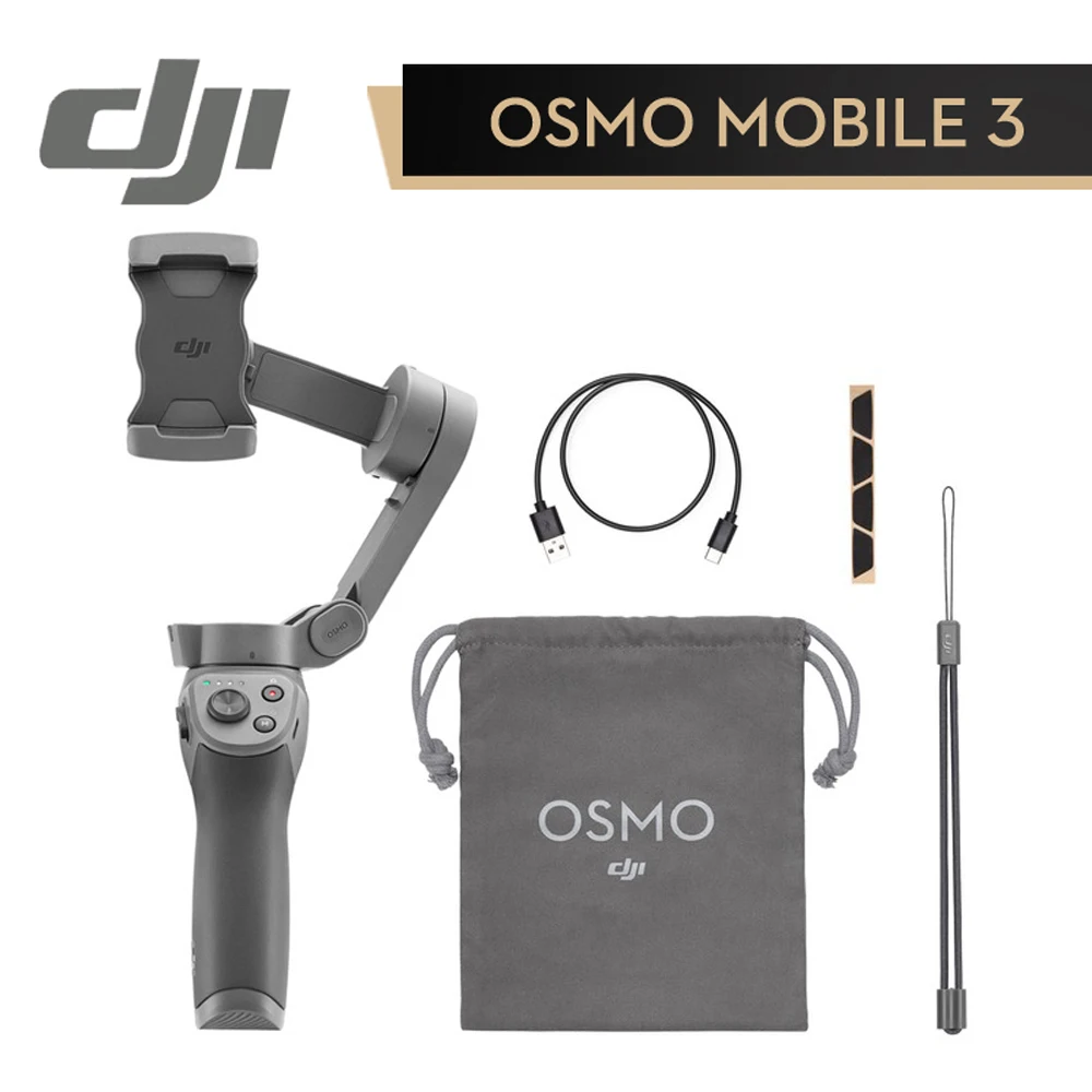 DJI OSMO Mobile 3 Combo осевой карданный стабилизатор с активной дорожкой 0 управление