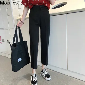 

2020 Spring Summer Women Suit Pants Fashion Female Office Lady High Waist Harem Pant Pantalon Casual Trousers Plus Size S-5XL