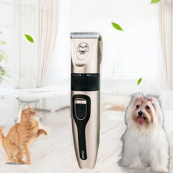 

Rechargeable Pet Dog Hair Trimmer Animal Grooming Clippers Cat Haircut Machine Cat Dog Hair Trimmer Grooming Cutter