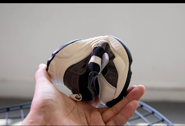 RUMRAM Kids Shoes For Girl Boy Winter Autumn Summer Genuine Leather Air Mesh Breathable Fashionable Walking School Shoes Kids  (22)