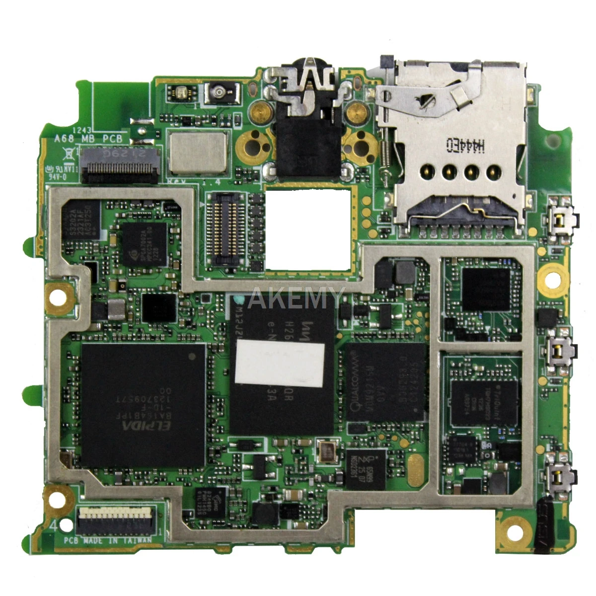 For Asus PadFone2 A68 motherboard A68 Mobile phone Mainboard Logic board System Board 2G-RAM  16G-SSD 32G-SSD