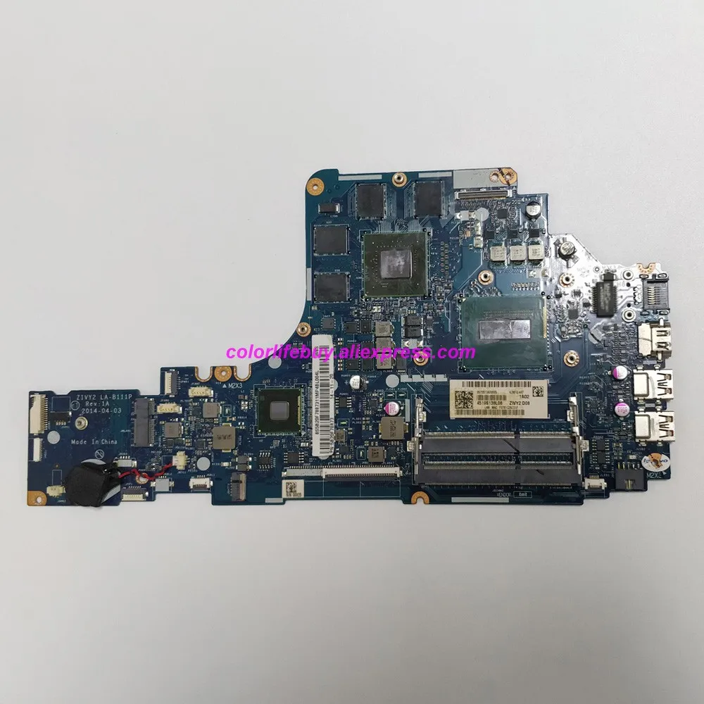 Подлинная 5B20F78873 w i7-4700HQ процессор GTX860M/2 ГБ графика ZIVY2 LA-B111P материнская плата для
