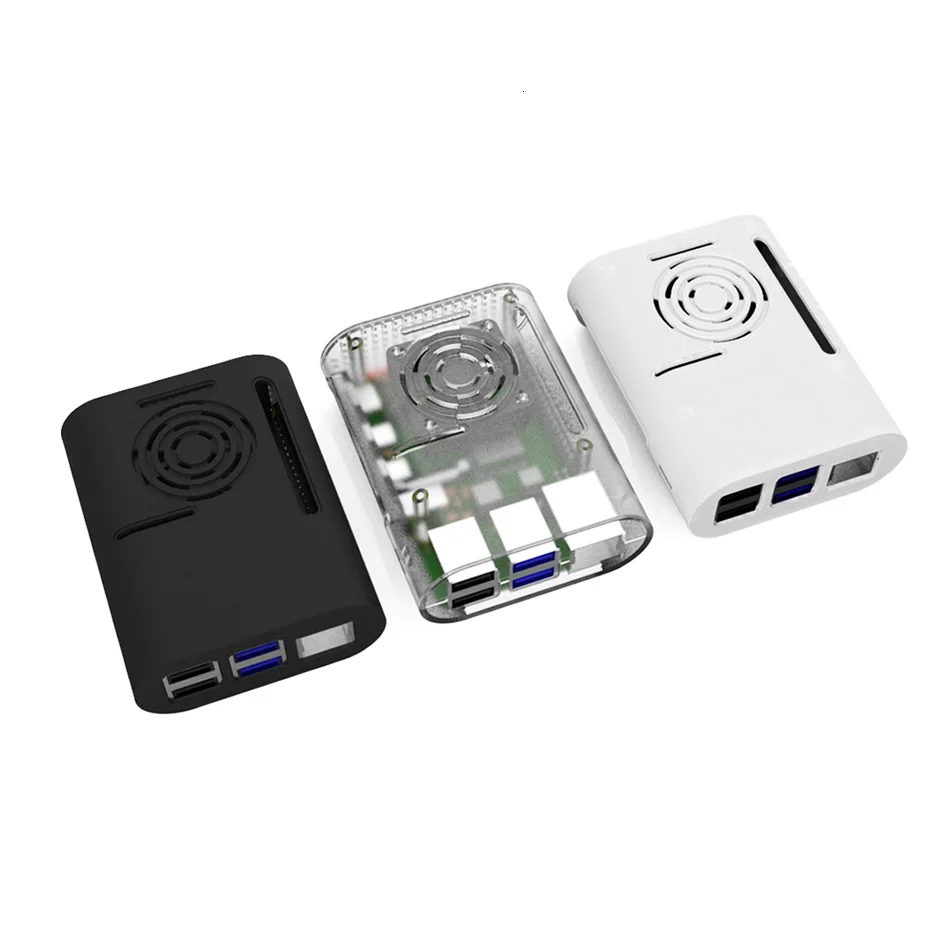 

Raspberry Pi 4 Case With Cooling Fan Heatsink Aluminum Heat Sink For Raspberry Pi 4
