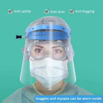 

Adult Transparent Protective Mask Film Anti-fog Mask Sheet Environmental Protection Isolation Mask Protective Face Screen