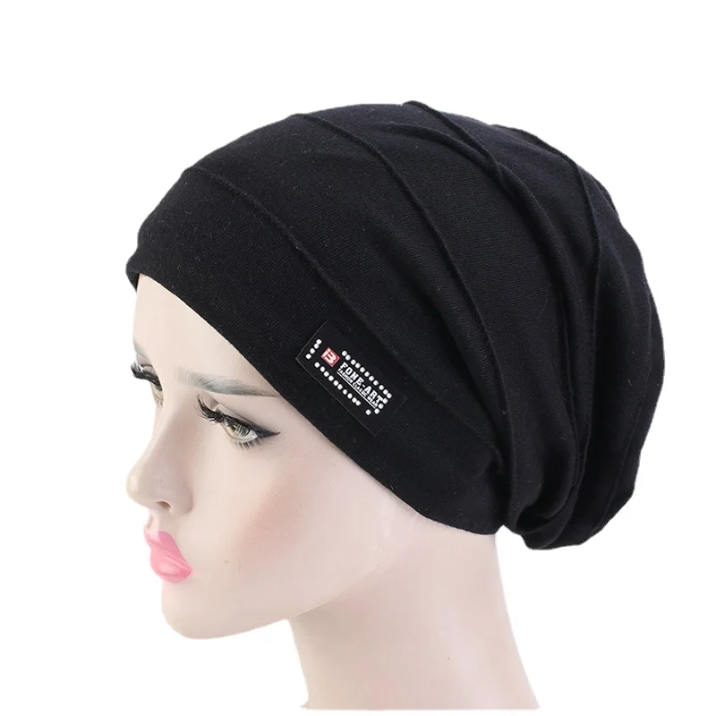 Knitted Hat Cap Hat Men Hats Double Fabric Skullies Beanies For Adult Women And Men