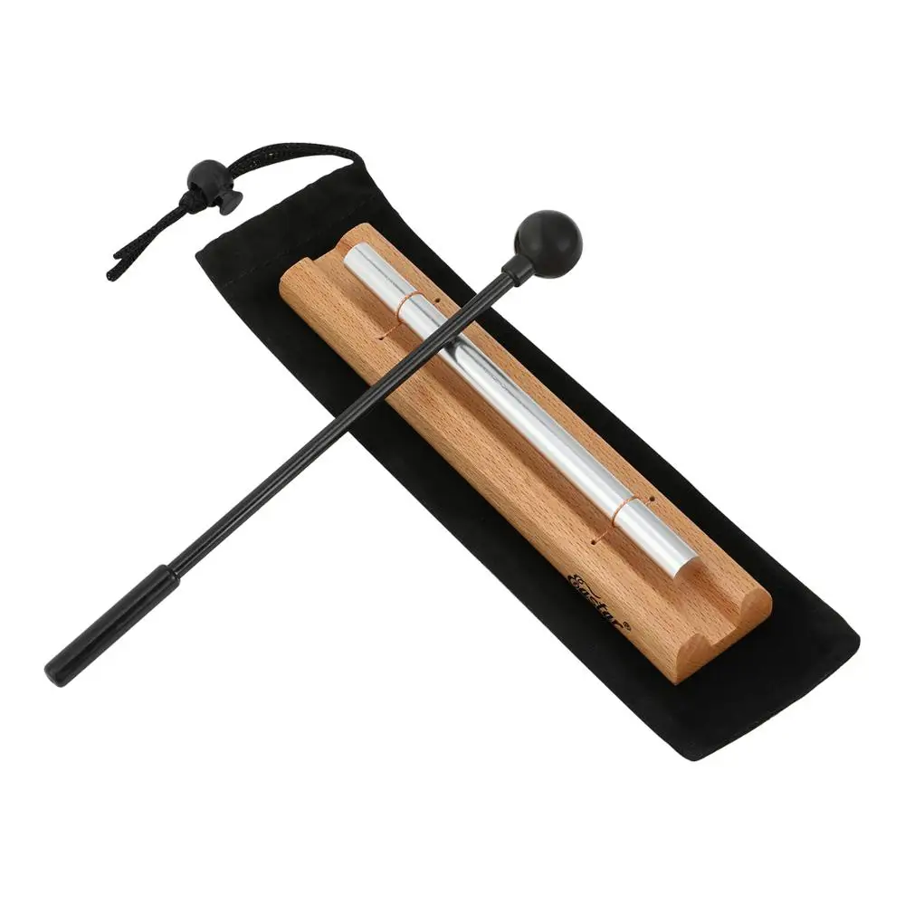 

Eastar Chimes Solo Musical Tuned Chime for Yoga Meditation Educational Relieve Stress Single Tone Chime bell Silver Good Quality