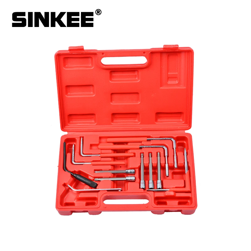 US $21.12 12pc Airbag Removal Torx Trim Car Garage Tool Set Kit Air Bag Remover