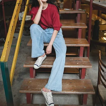 

Summer Loose Jeans High Waist Straight Boyfriend Denim Panst Girls Streetwear Fashion Vintage Mom Jeans Ropa Mujer Verano 2020