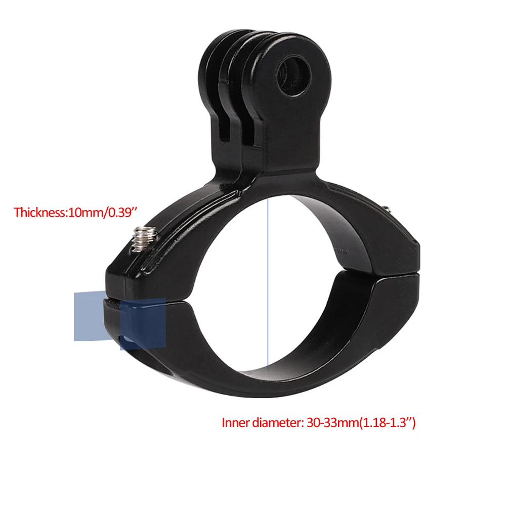 Metal Bike Handlebar Mount for Gopro 9 8 7 6 5 Yi 4K Sj7 DJI OSMO AKASO CAMPARK,Go Pro Accessories Action Camera Bicycle Clamp