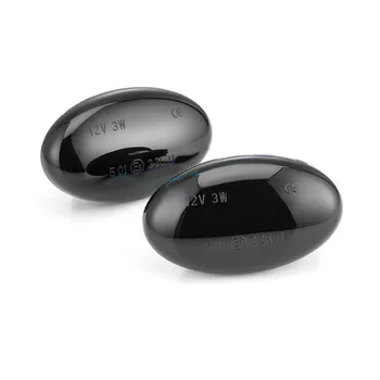 

For Mercedes-Benz Turn Signal Light 1688200121 Smoke Replacement 2pcs Car LED
