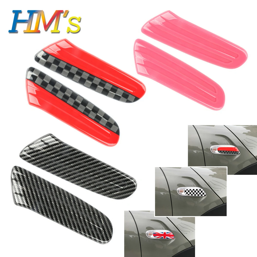 

For Mini Cooper F56 Car Sticker For Mini Cooper F57 Turn Signal Fender Cover For Mini Cooper F55 F57 F56 Car Accessories sticker