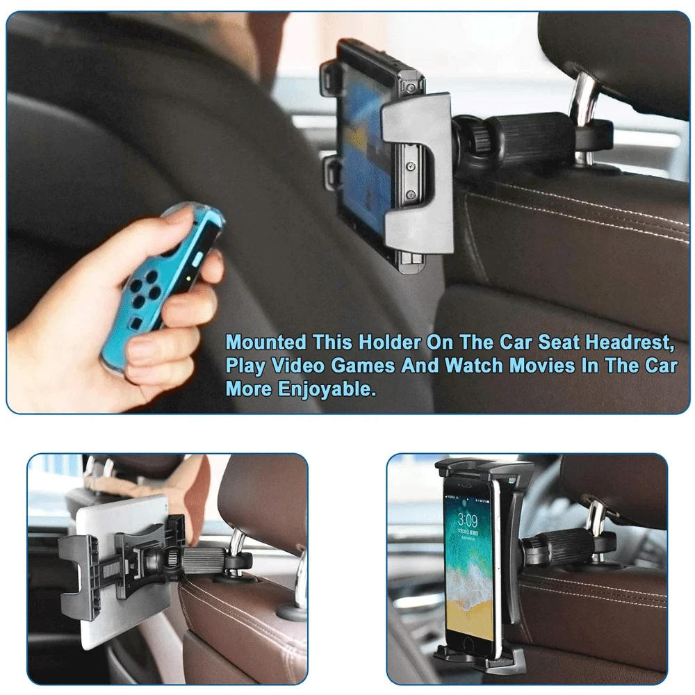 Suporte Universal para Tablet com Ângulos Ajustáveis Montagem para Ipad Pro Air Mini Iphone 15 Motocicleta Bicicleta Suporte Suporte 5129 - Imagem 5