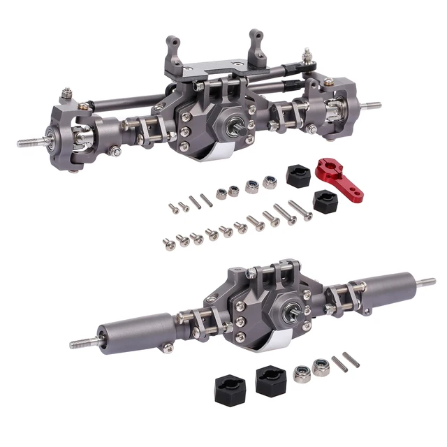 Aluminum Alloy Front Rear Bridge Axle Replacement Part for 1/10 RC Crawler Car Axial SCX10 II 90046 90047 RGT 86100 Car|Parts Accessories| - AliExpress Aluminum Alloy Front Rear Bridge Axle Replacement Part for 1/10 RC Crawler Car Axial SCX10 II 90046 90047 RGT 86100 Car|Parts Accessories| - AliExpress