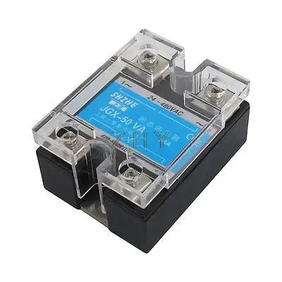 

JGX-50VA 50A AC 24-480V Output Covered Adjustable Solid State Module Relay