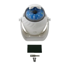 Поворотный Морской Компас с креплением для лодки караван автомобильный навигатор белый