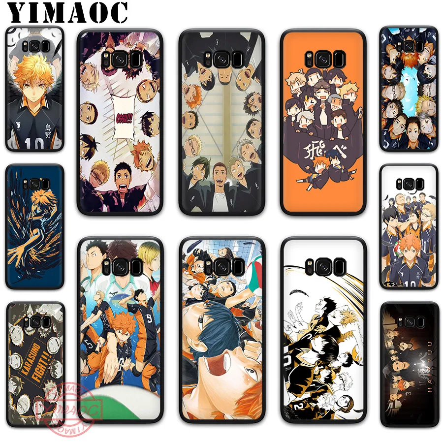 YIMAOC Cool Anime Volleyball Haikyuu Soft Case for Samsung J4 A20E A70S A51 A71 A81 A91 J6 Prime J8 2018 J7 Duo | Мобильные телефоны
