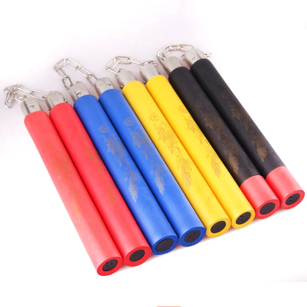 Горячие Единоборства нунчаки из поролона Nunchaku Дракон шаблон Черный Боевой нунчаки для восточных единоборств Китайский кунг-фу Брюс Ли