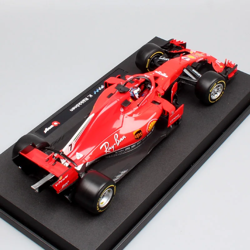 1/18 весы большой BBurago Формула гоночный автомобиль dirver SF90 № 16 Charles Leclerc № 5 Себастьян игрушечные машинки модели автомобилей