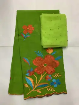 

embroidered flowers cotton design 5yards african swiss voile lace fabric comfortable cotton lace fabric B8OC181