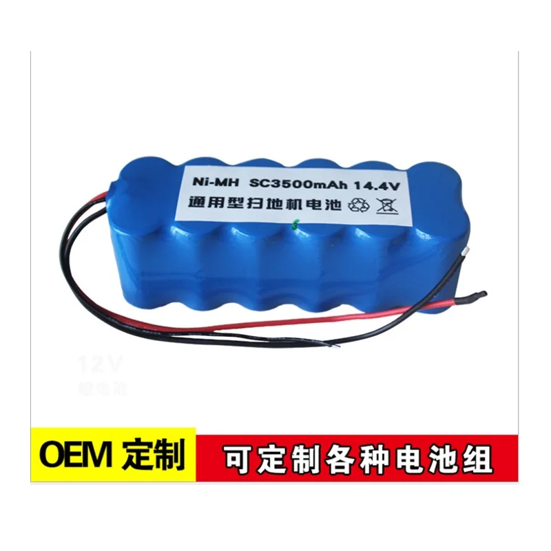 

New Battery for Fmart FM-006 FM-008 FM-010 R-760 R-830 Robot Cleaner Ni-MH Pack Sweeper Rechargeable Replacement 14.4V 3500mAh