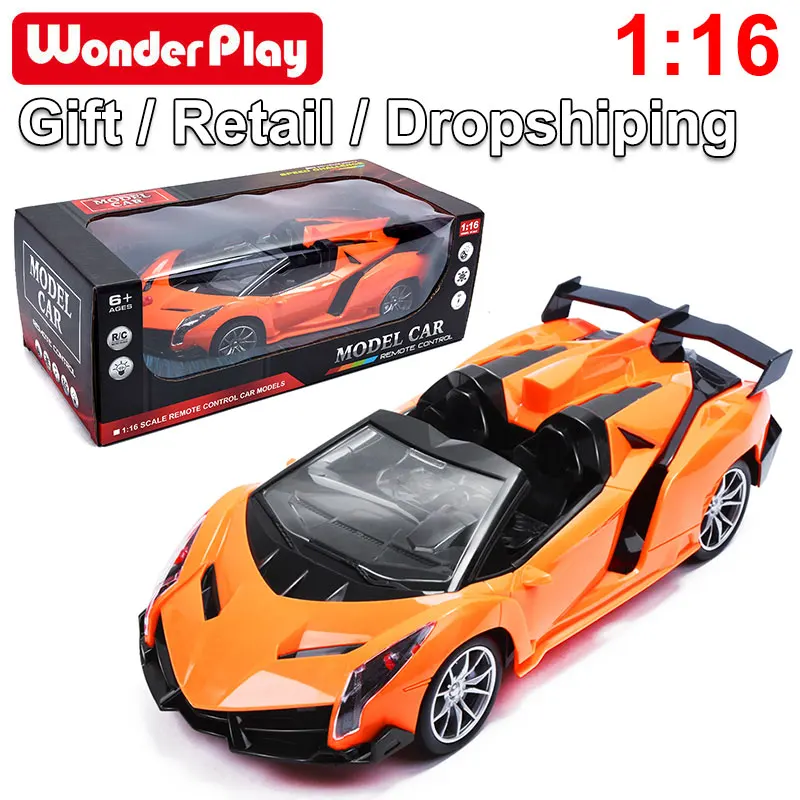 Мини rc автомобиль 1:16 4wd сплав скорость 2,4g радио управление для lamborghini Veneno Дистанционное управление автомобиль электрический автомобиль игрушки автомобили для детей