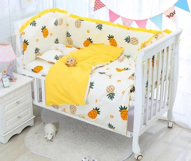 pineapple baby bedding