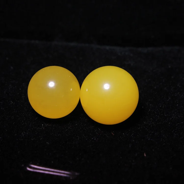 9.5mm 2 pieces Натуральный Старый Янтарный бисер DIY Браслеты для женщин и мужчин четки Янтарные Бусины для молитвы янтарный браслет добавить сертификат розовое золото - Цвет: 9.5mm 2 pieces