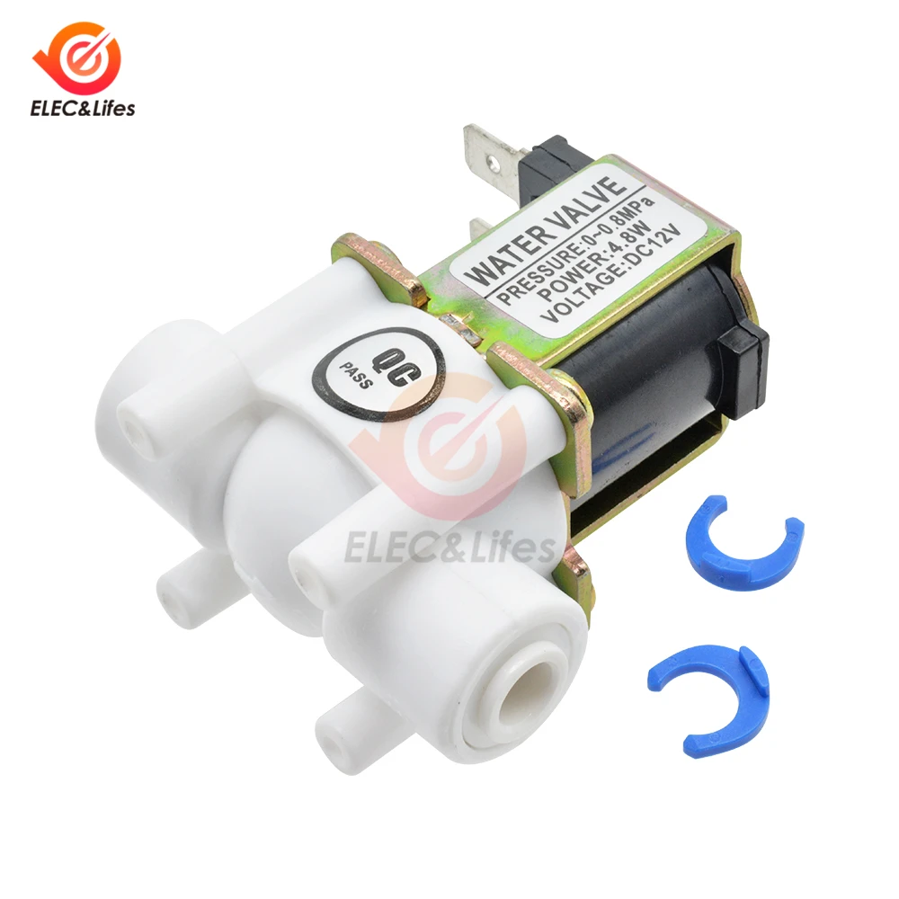 NC Электрический Соленоидный клапан Магнитный DC 12V 24V 1/4 &quotпереключатель потока