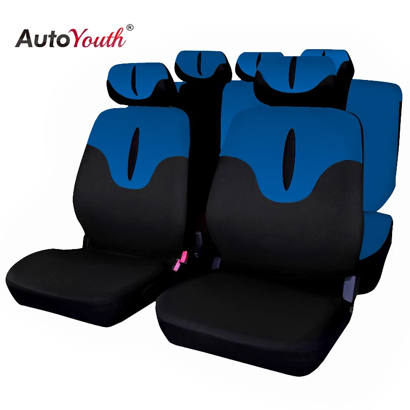 Чехлы AUTOYOUTH для автомобильных сидений универсальные красные поролоновые